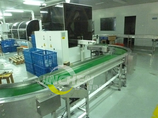 轉彎直線皮帶輸送線